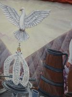 ...mit Heiliggeistkrone...