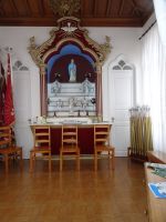 ... und Blick in das Innere des Tempels