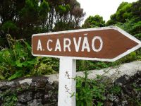Terceira, im Inselinneren: die Kohlehöhle (Algar do Carvao)...