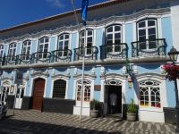Terceira, Angra, Prachtbauten an der Hauptstraße Rua Direita