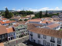 Terceira, Blick von der Kathedrale...