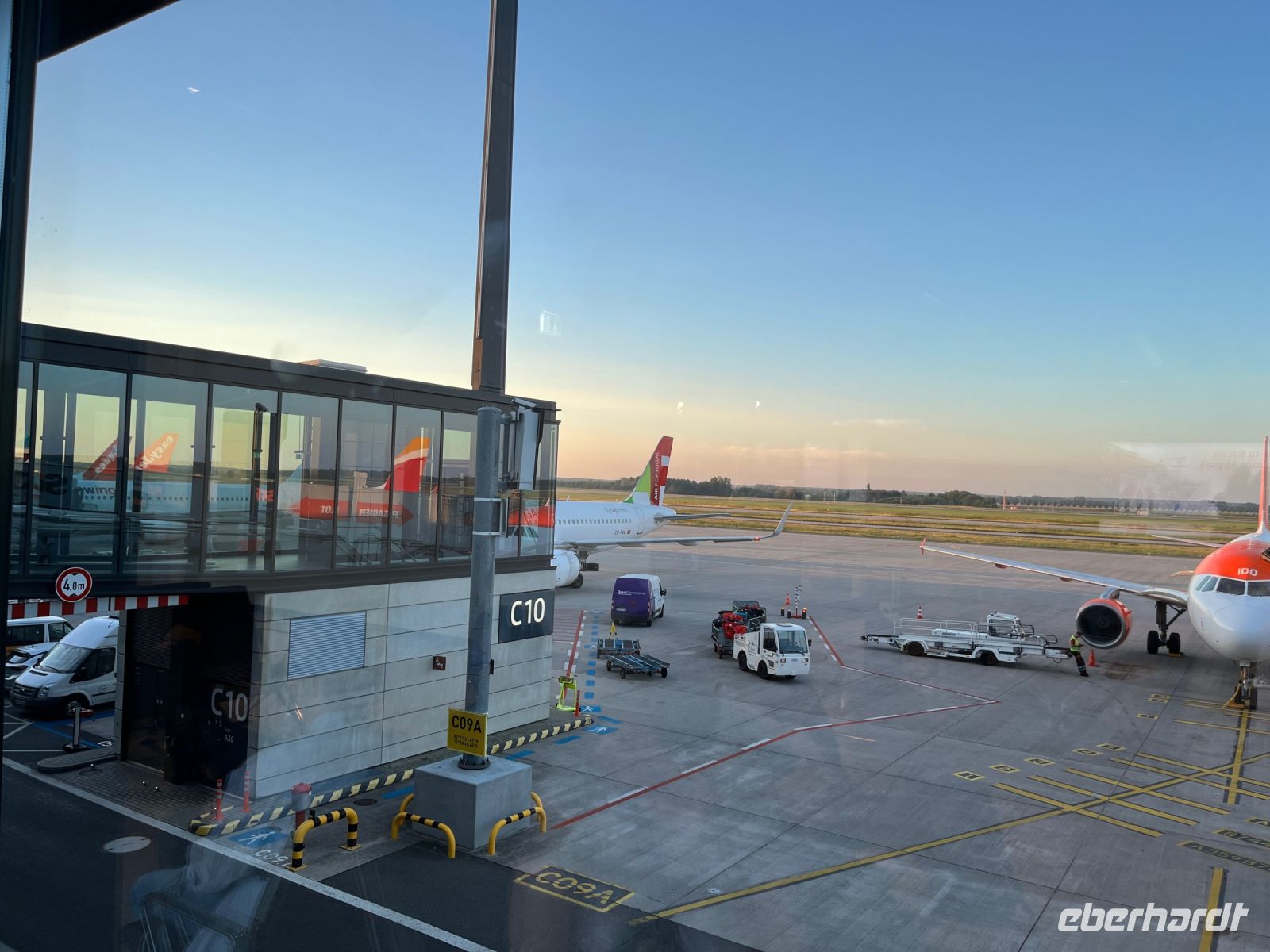 Flughafen, Gate, Berlin, Deutschland