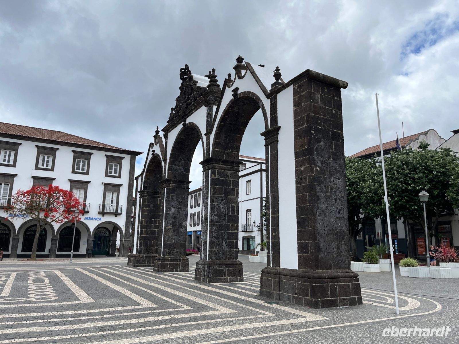 Stadttor Ponta Delgada, São Miguel, Azoren, Portugal