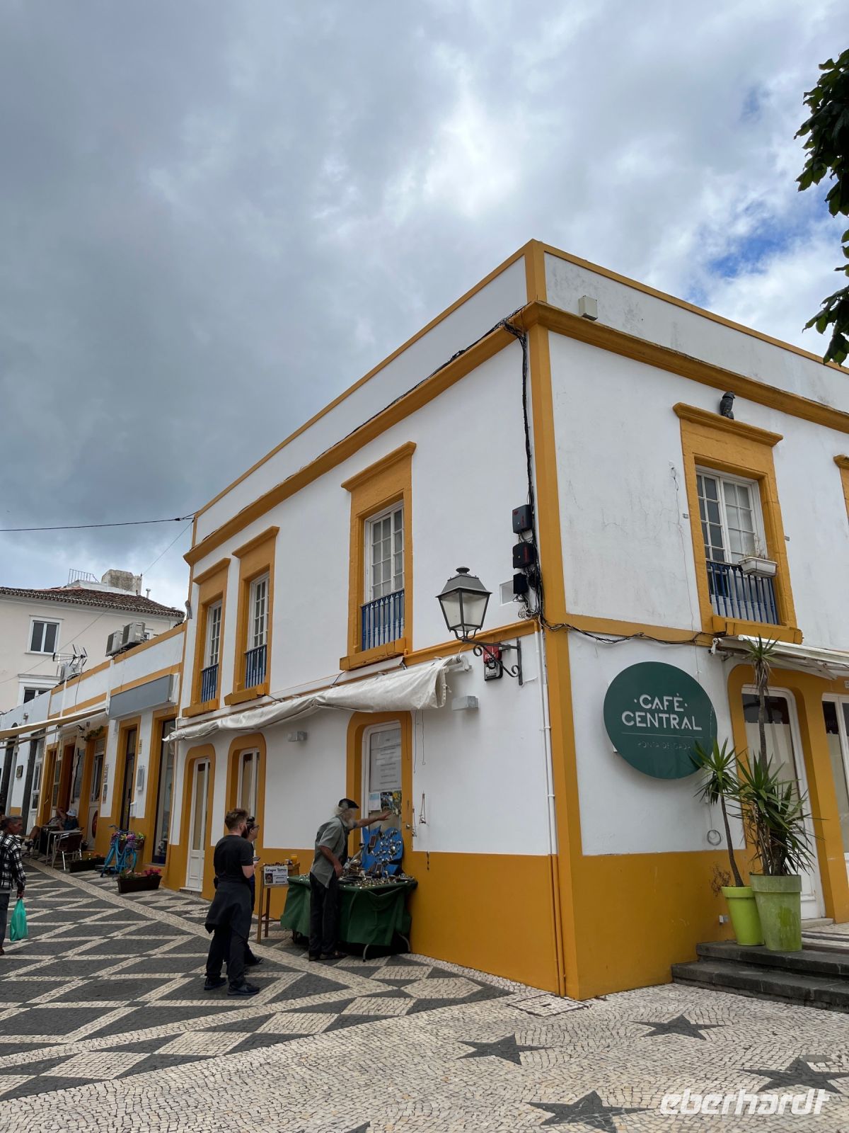 Cafe in Ponta Delgada, São Miguel, Azoren, Portugal