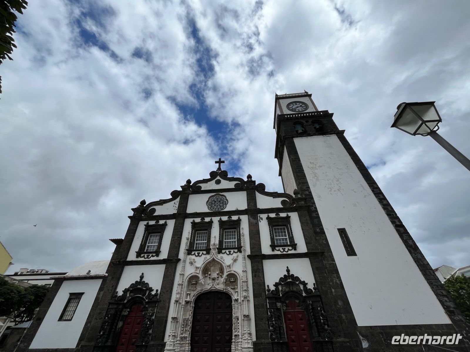 Kirche Igreja Matriz de Sao Sebastao in Ponta Delgada, São Miguel, Azoren, Portugal