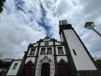 Kirche Igreja Matriz de Sao Sebastao in Ponta Delgada, São Miguel, Azoren, Portugal