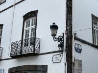 Typischer Balkon, Ponta Delgada, São Miguel, Azoren, Portugal