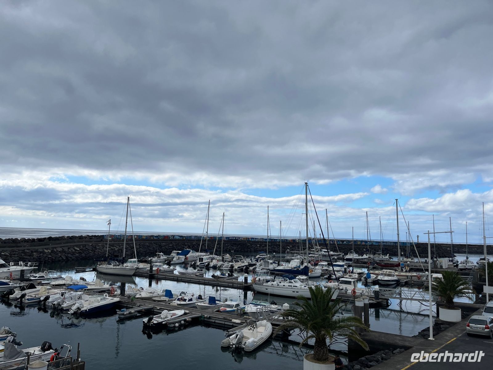 Hafen von Vila Franca do Campo, São Miguel, Azoren, Portugal