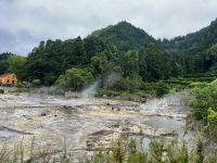 Heiße Quellen, Lagoa das Furnas, São Miguel, Azoren, Portugal