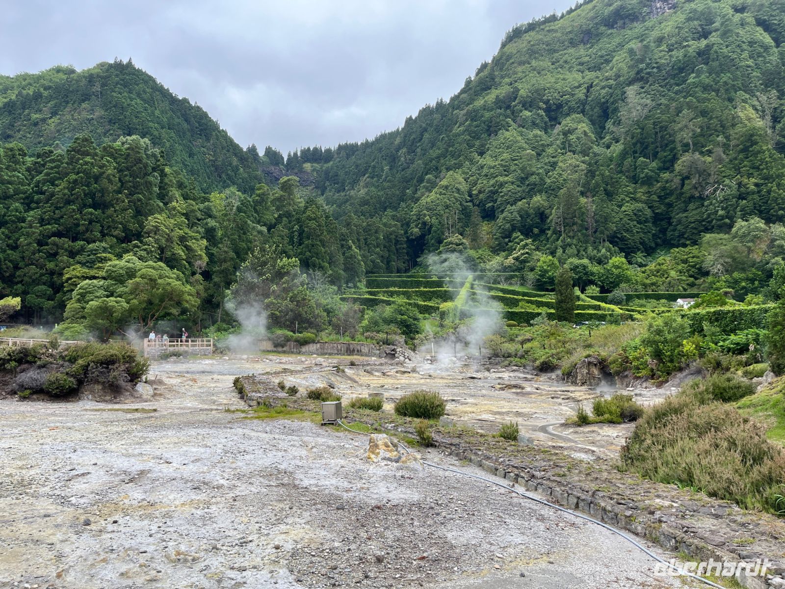 Heiße Quellen, Lagoa das Furnas, São Miguel, Azoren, Portugal