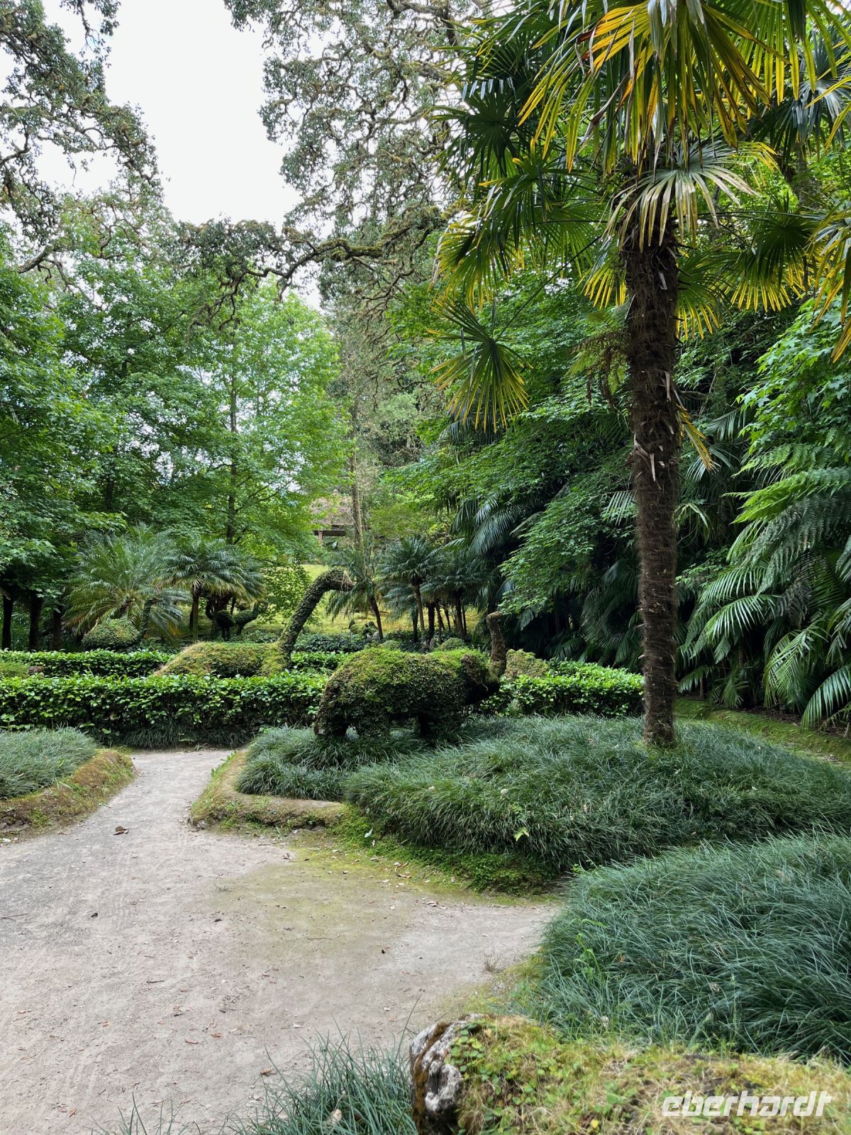 Figuren im Park Terra Nostra, Furnas, São Miguel, Azoren, Portugal