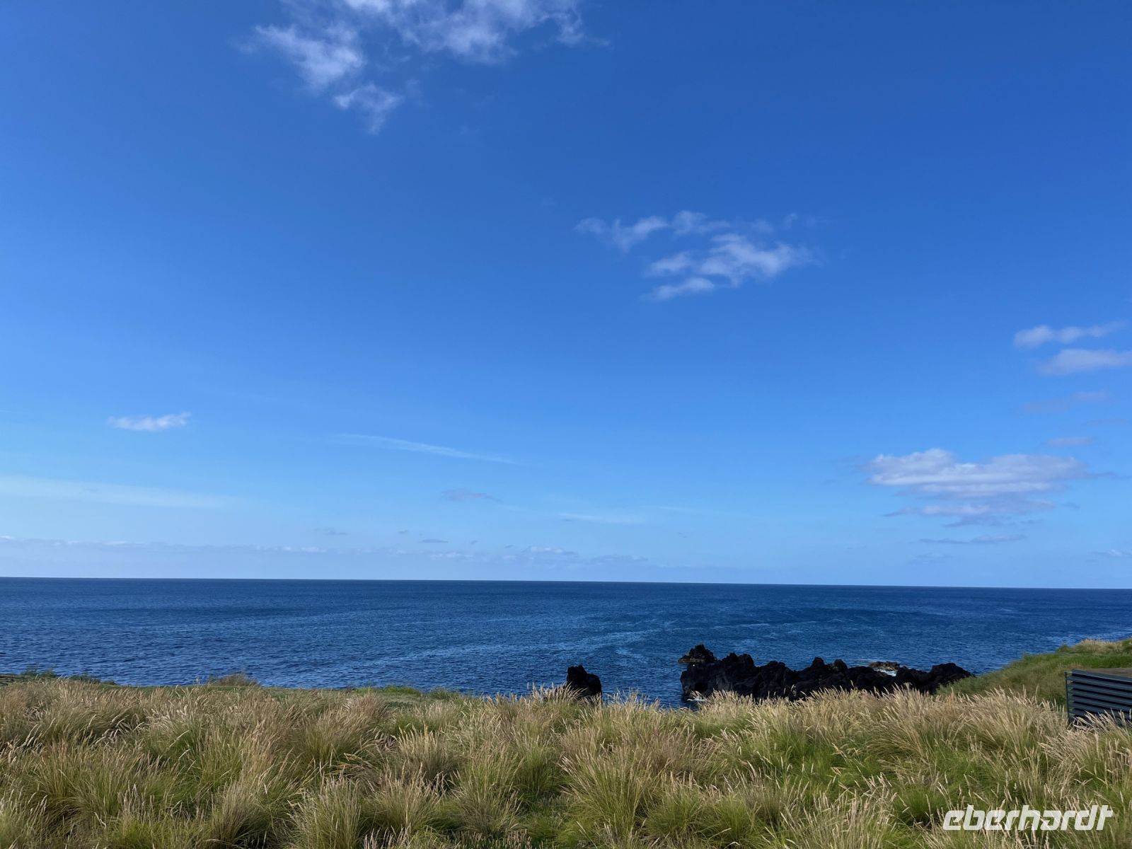 Stadtpromenade von Lagoa, São Miguel, Azoren, Portugal