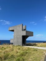 Stadtpromenade von Lagoa, São Miguel, Azoren, Portugal