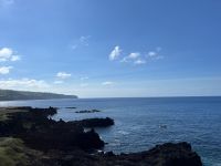 Stadtpromenade von Lagoa, São Miguel, Azoren, Portugal