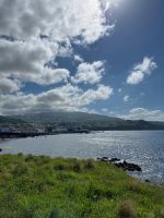 Stadtpromenade von Lagoa, São Miguel, Azoren, Portugal