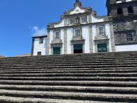 Kirche Igreja Matriz de Nossa Senhora da Estrela, Ribeira Grande, São Miguel, Azoren, Portugal