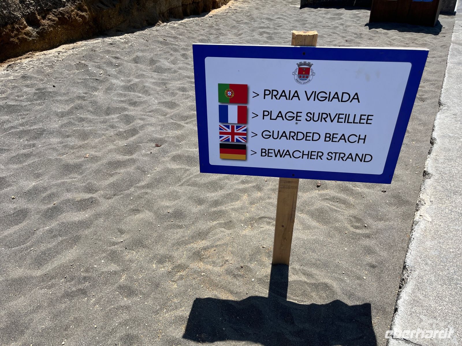 Strand Ribeira Grande, São Miguel, Azoren, Portugal