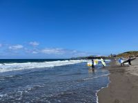 Strand Ribeira Grande, São Miguel, Azoren, Portugal