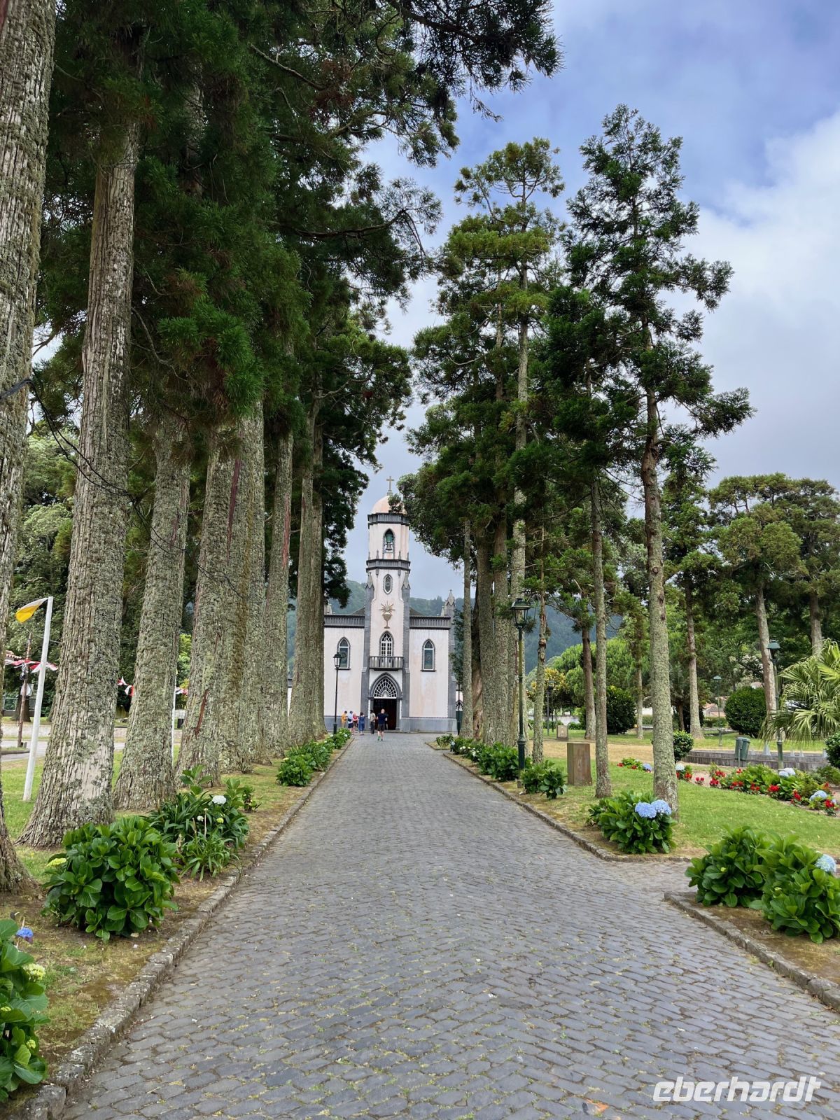 Kirche Igreja de São Nicolau, Sete Cidades, São Miguel, Azoren, Portugal