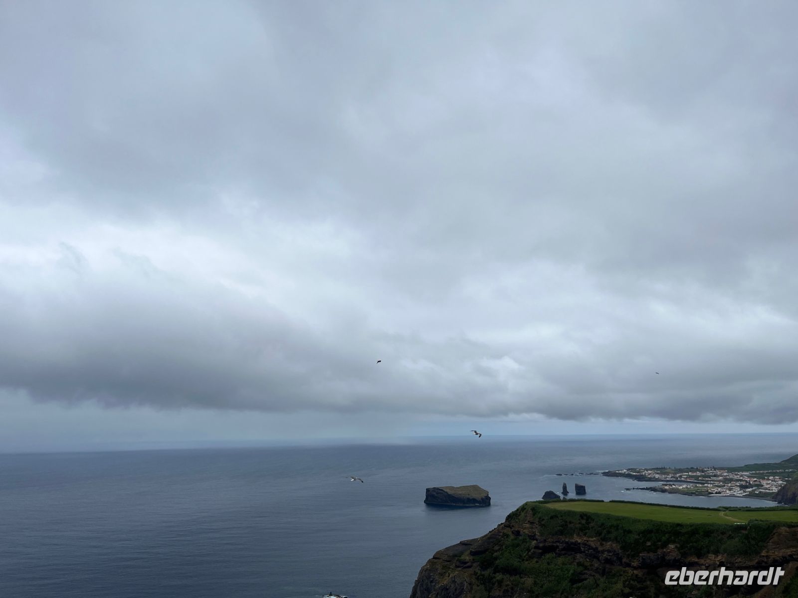 Aussichtspunkt Miradouro da ponta do Escalvado, São Miguel, Azoren, Portugal