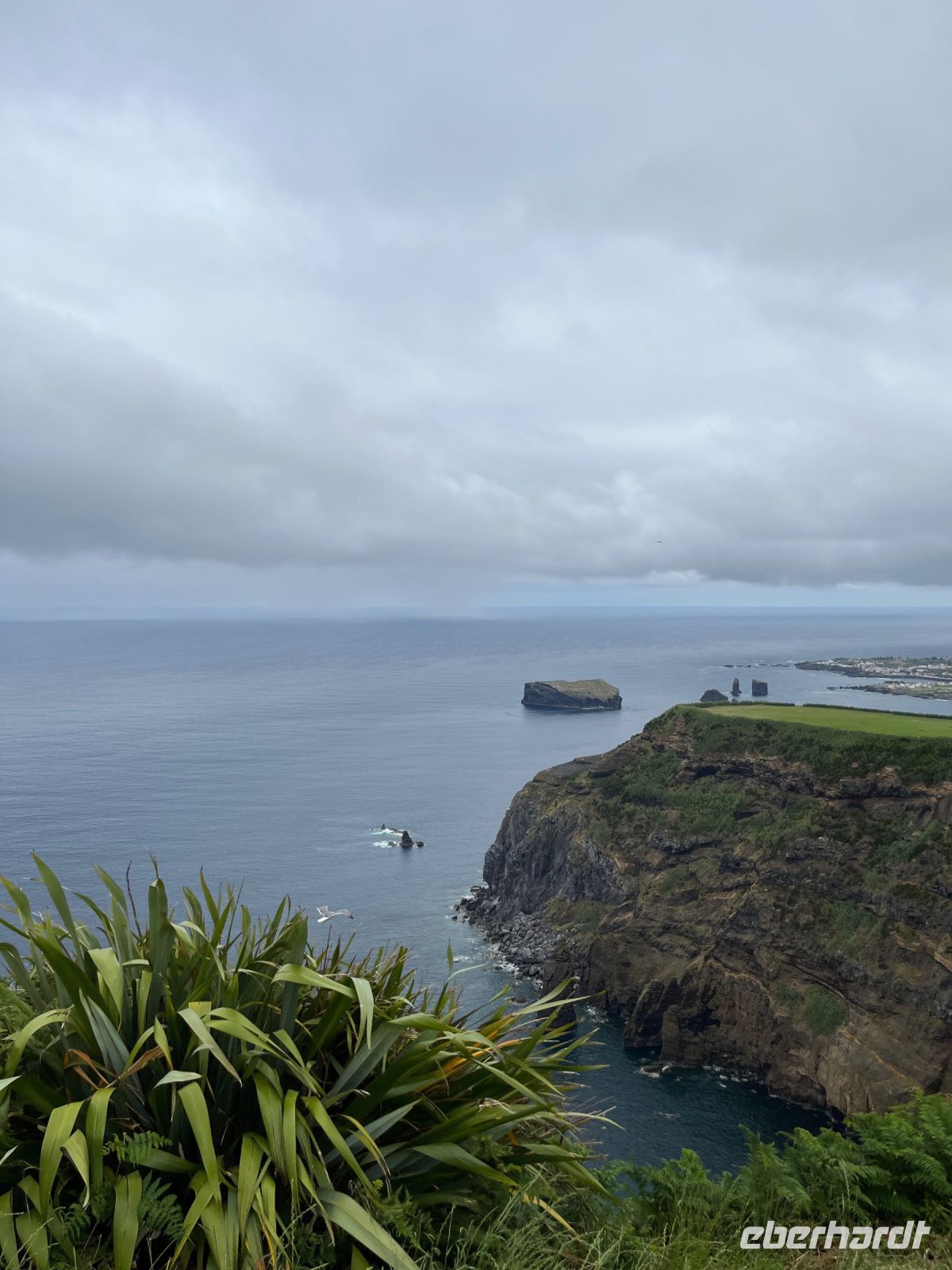 Aussichtspunkt Miradouro da ponta do Escalvado, São Miguel, Azoren, Portugal