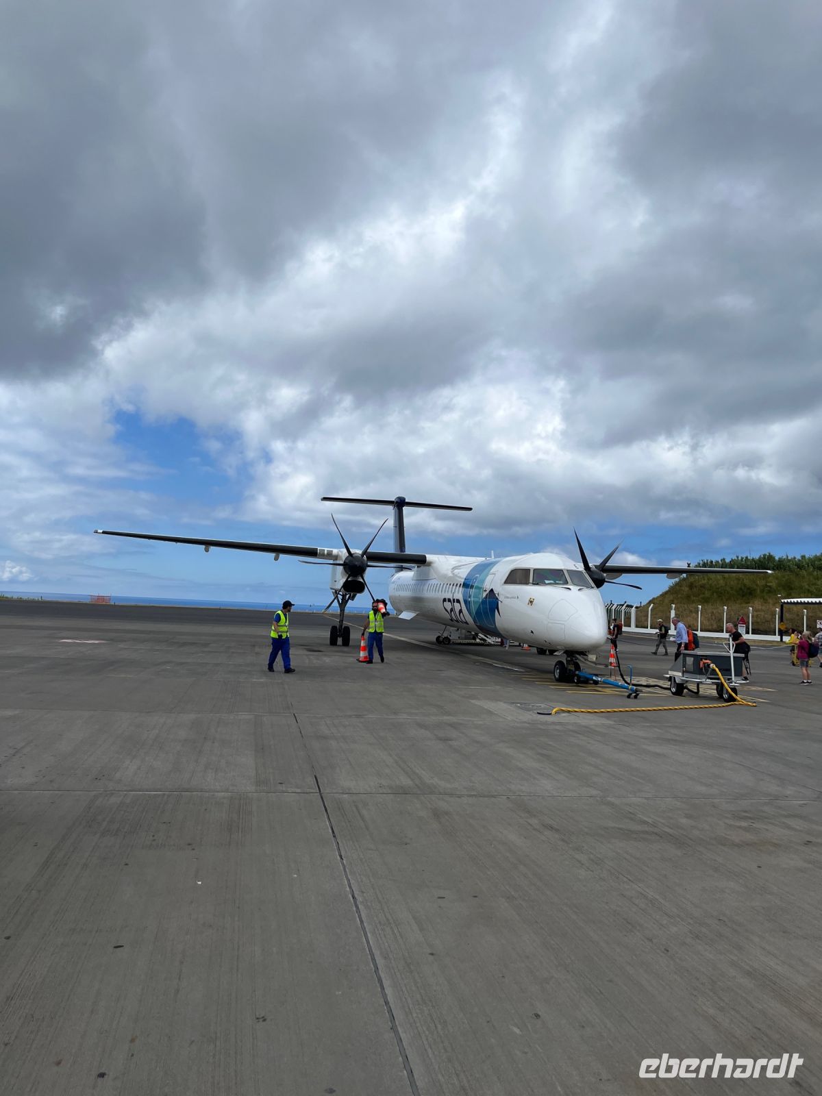 Flughafen, Flugzeug nach Horta, Ponta Delgada, São Miguel, Azoren, Portugal