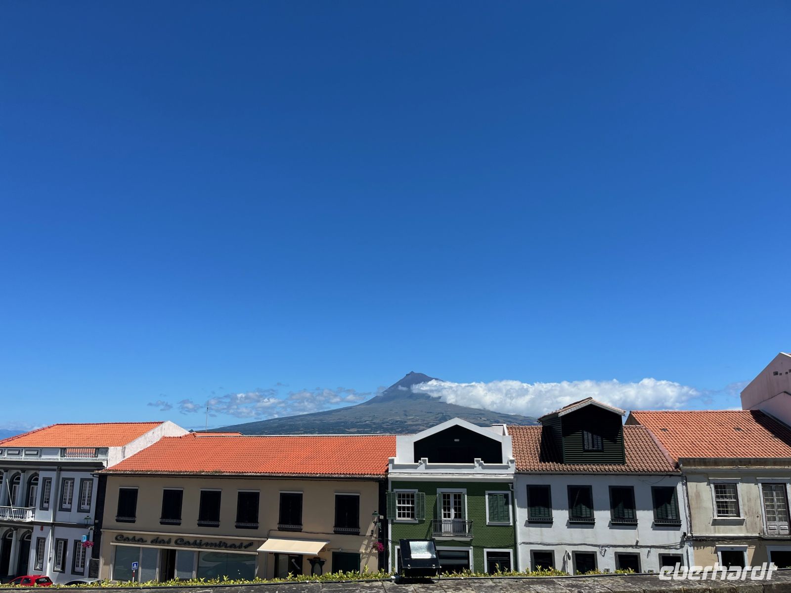 Stadtansicht, Horta, Faial, Azoren, Portugal