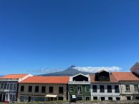 Stadtansicht, Horta, Faial, Azoren, Portugal