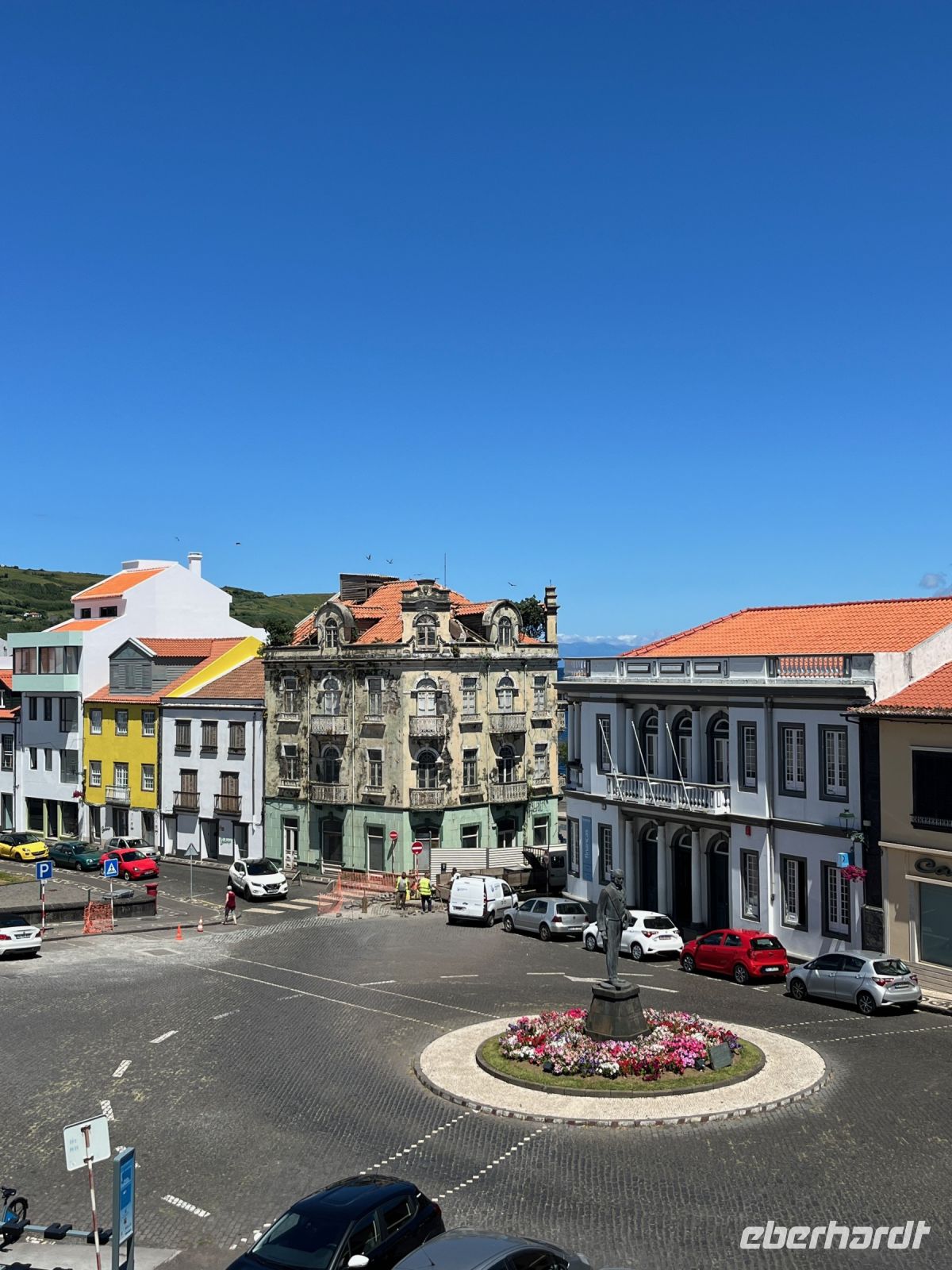 Stadtansicht, Horta, Faial, Azoren, Portugal