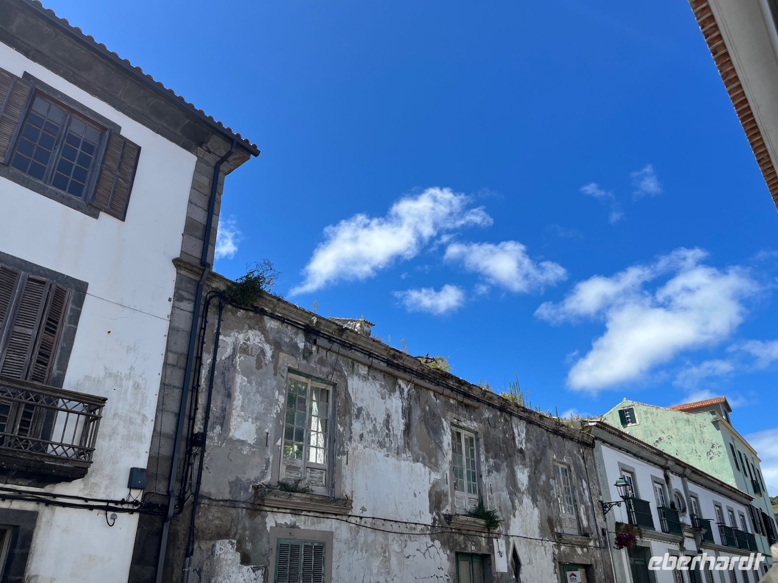 Hausansicht, Horta, Faial, Azoren, Portugal