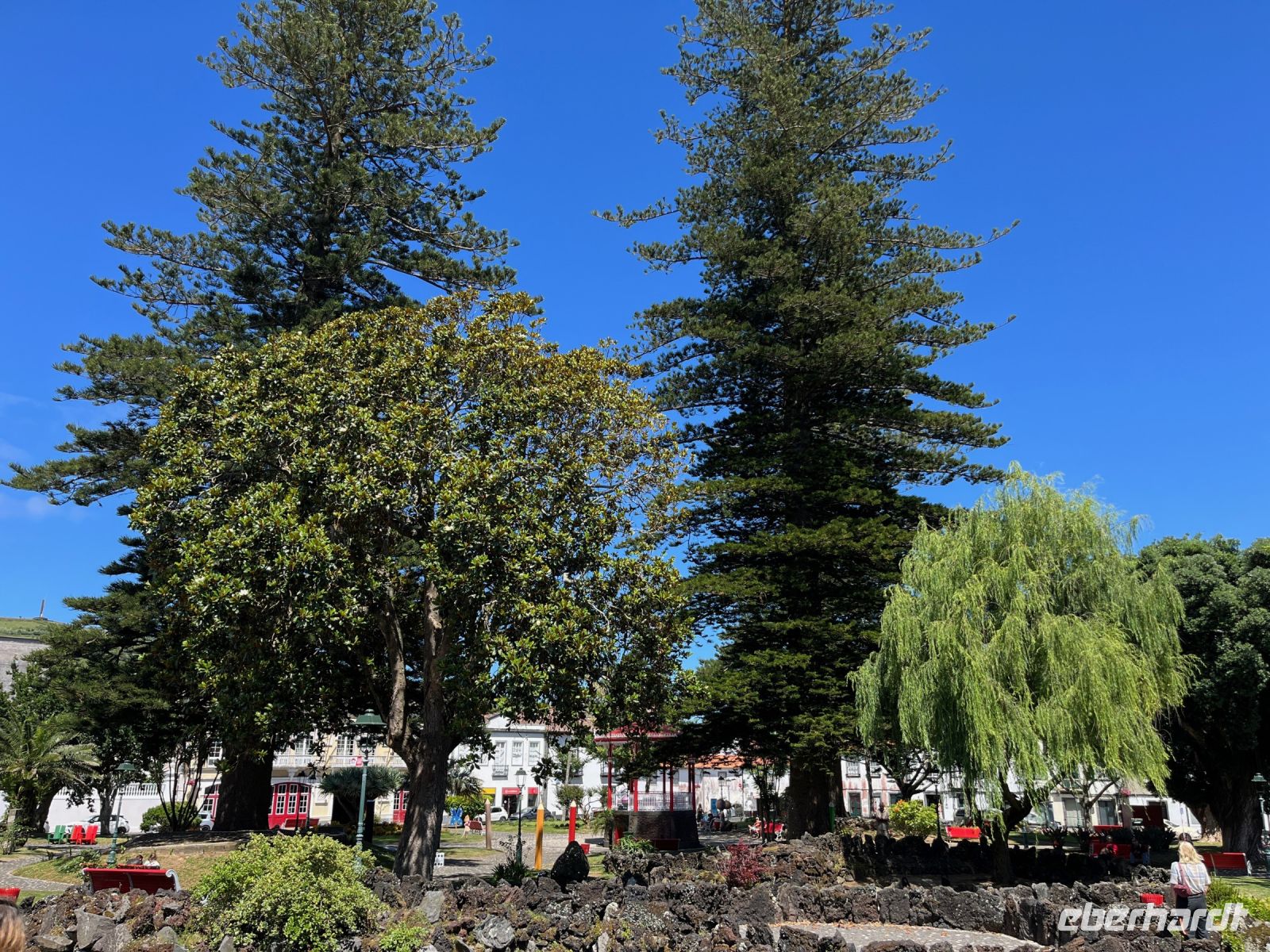 Park, Horta, Faial, Azoren, Portugal