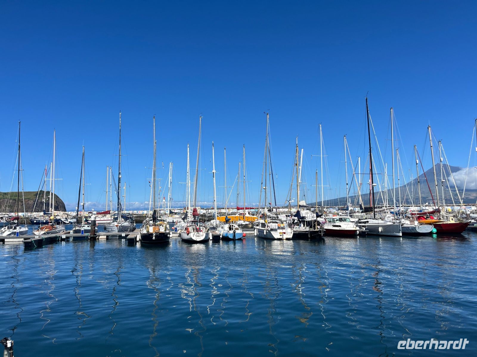 Hafen, Horta, Faial, Azoren, Portugal
