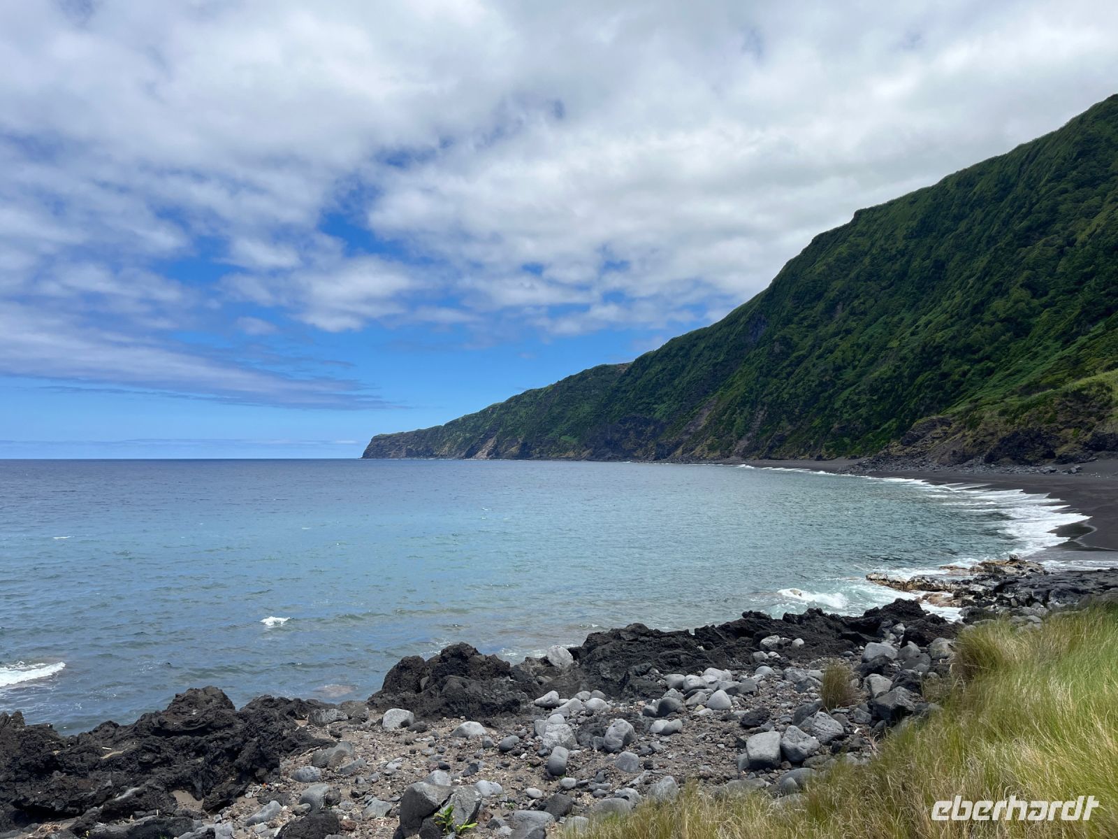 Strand do Norte, Faial, Azoren, Portugal