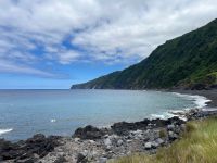 Strand do Norte, Faial, Azoren, Portugal