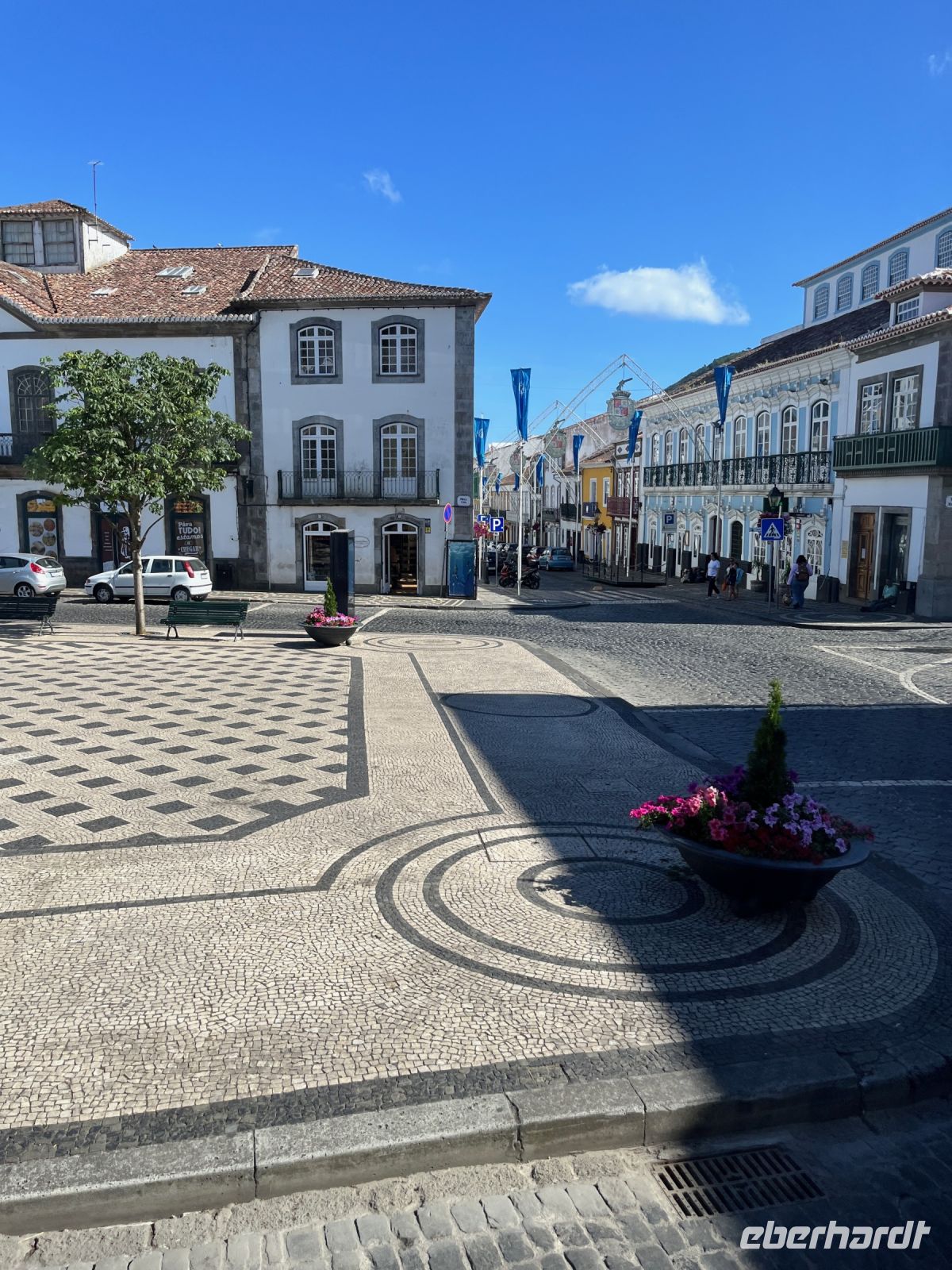 Stadtansicht, Angra do Heroísmo, Teceira, Azoren, Portugal
