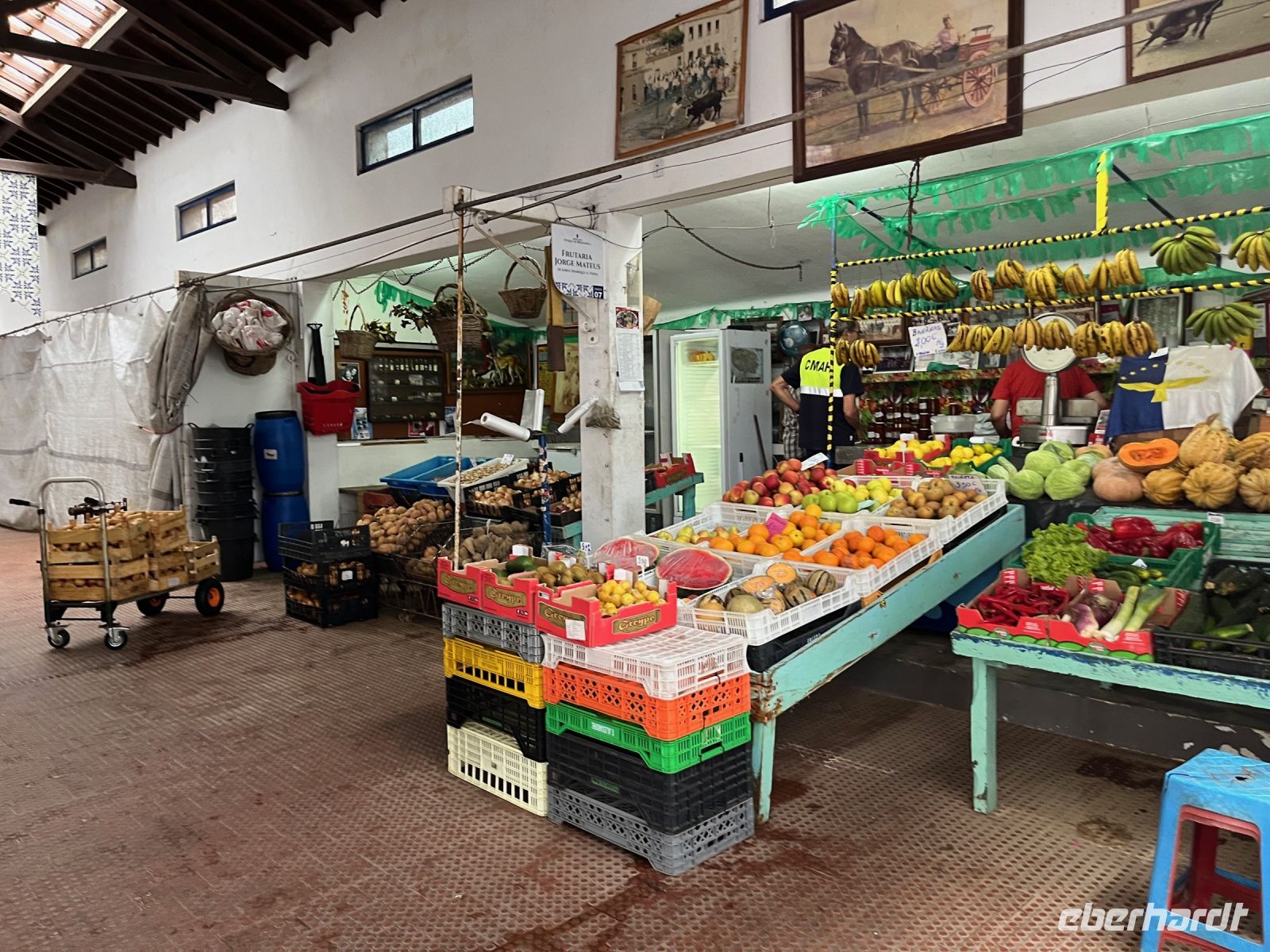 Markt, Angra do Heroísmo, Teceira, Azoren, Portugal