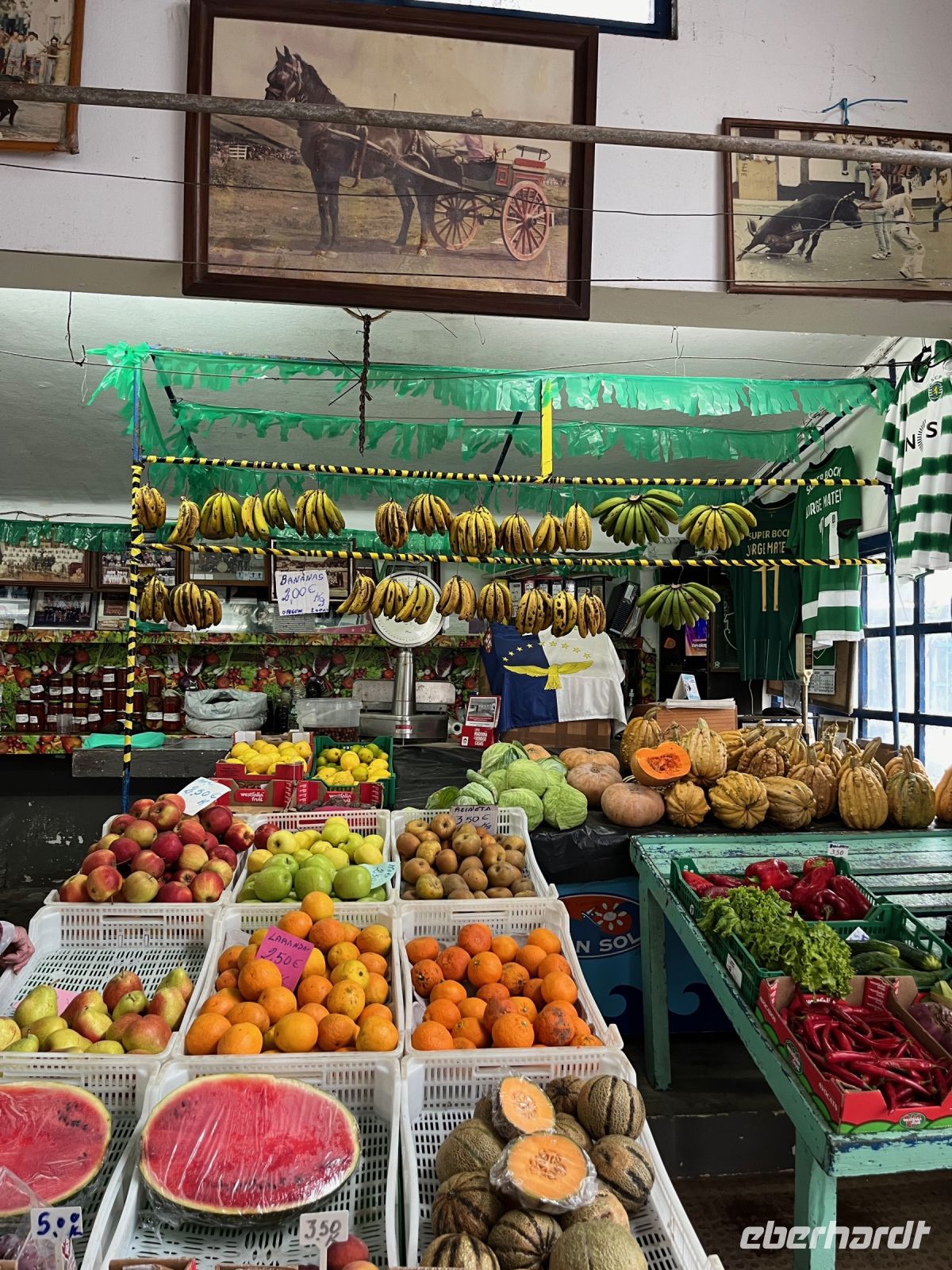 Markt, Angra do Heroísmo, Teceira, Azoren, Portugal