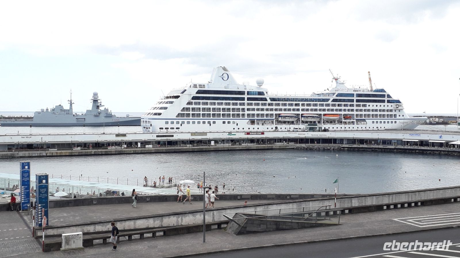 Der Hafen von Ponta Delgada