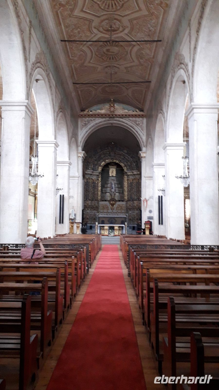 Endlich wieder geöffnet - die Kirche in Ribeira Grande