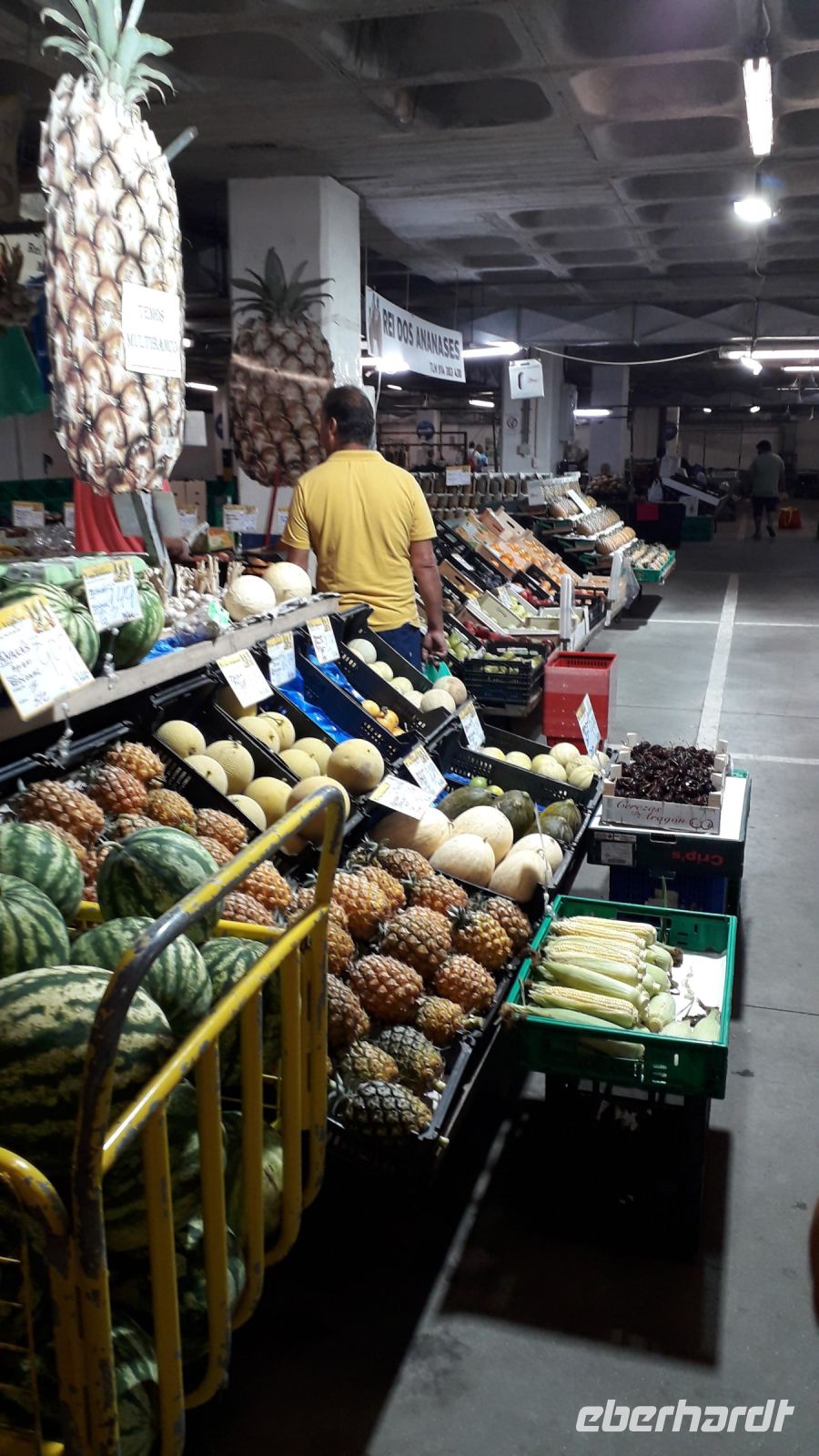 Die Markthalle von Ponta Delgada