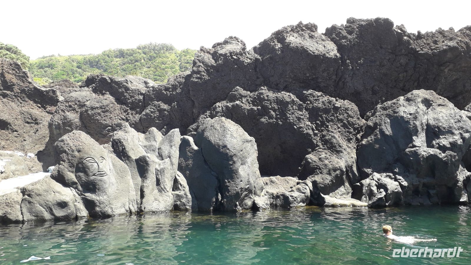 natürliche Schwimmbecken in Varadouro