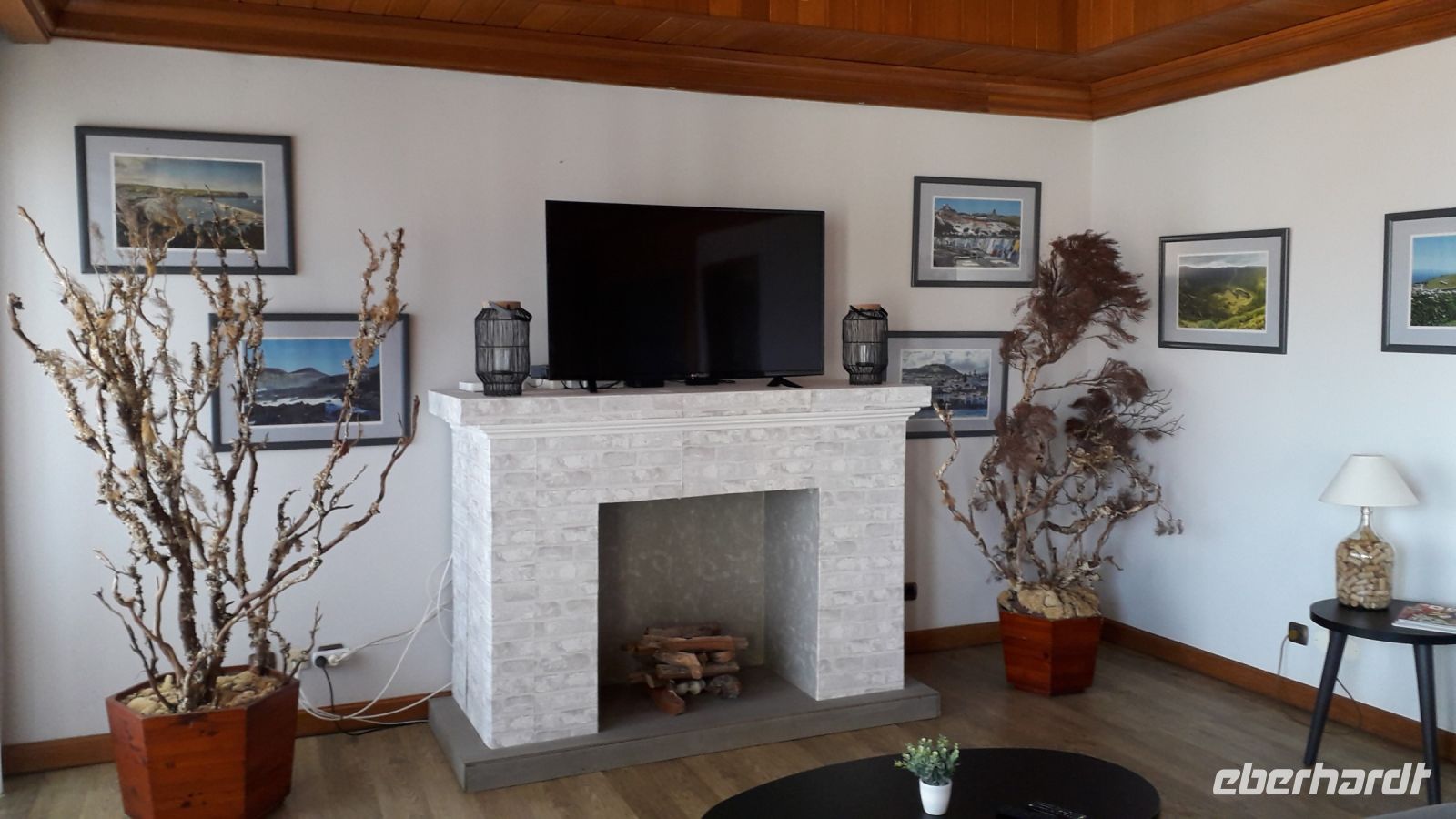 In der Lobby des Hotels 