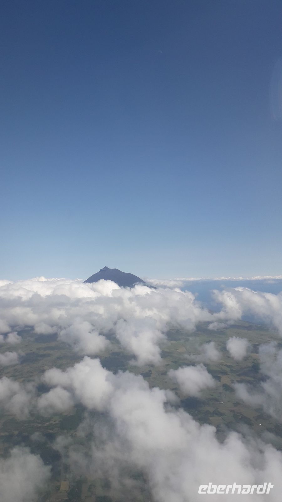 Die Spitze des Berges Pico