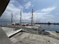 Dreimaster im Hafen von Ponta Delgada