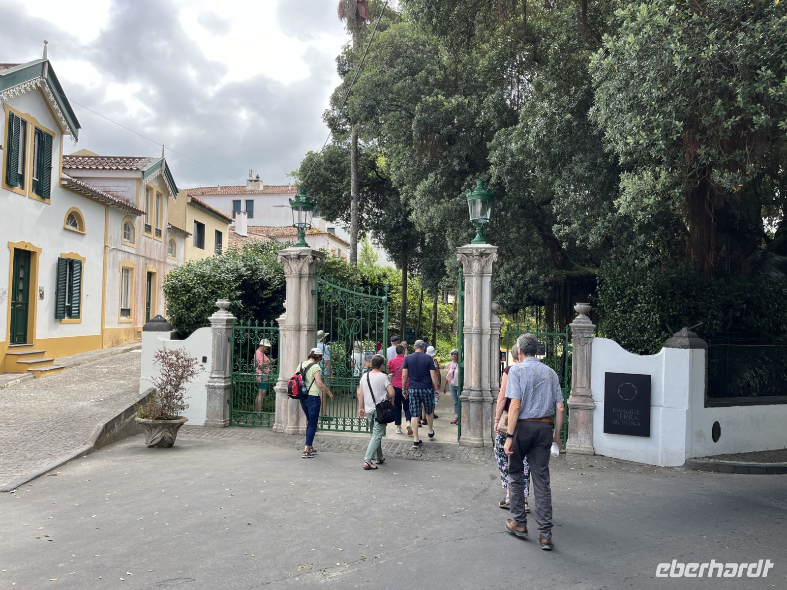 Eingang zum Park Terra Nostra