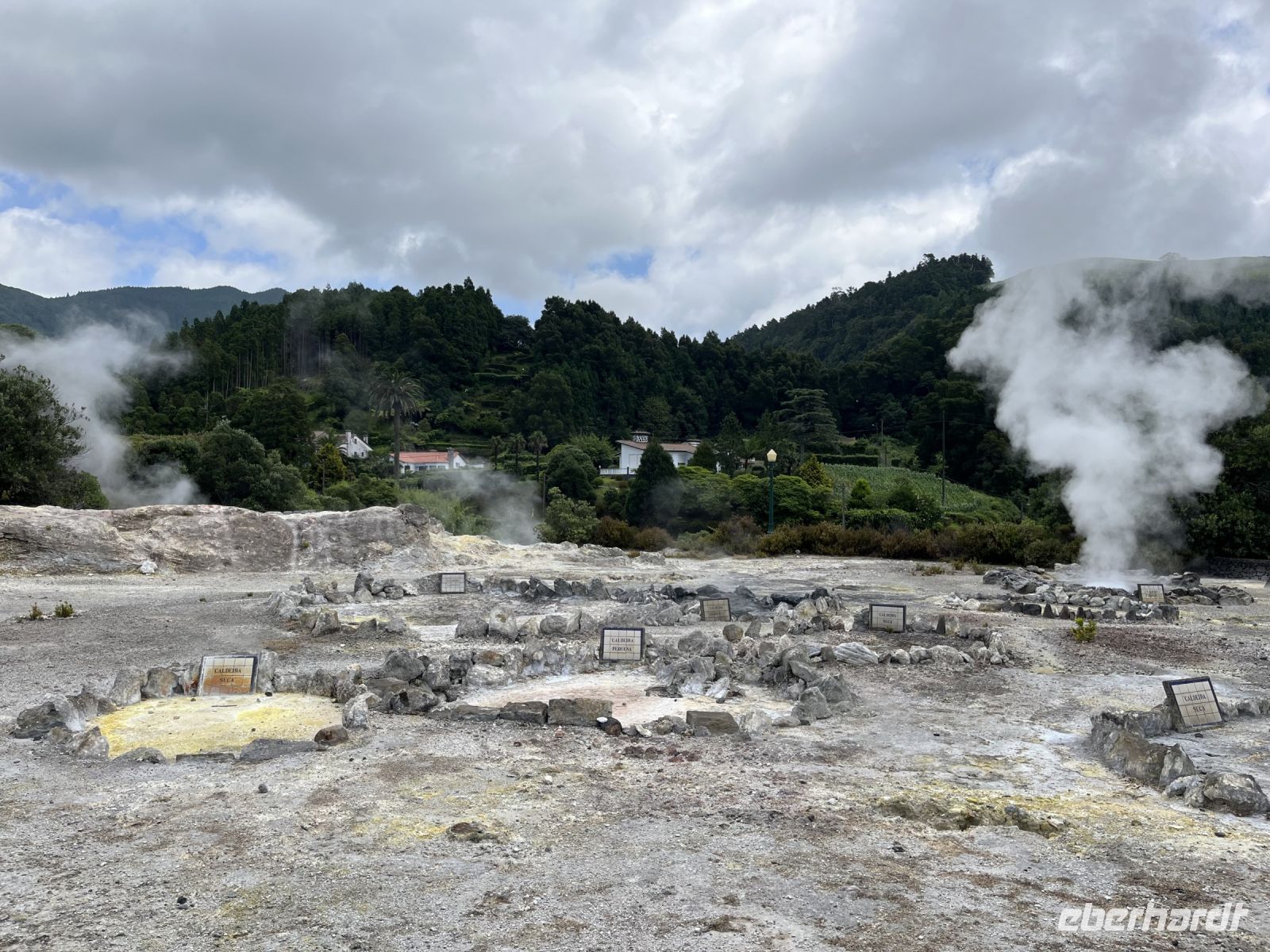 Heiße Quellen in Furnas