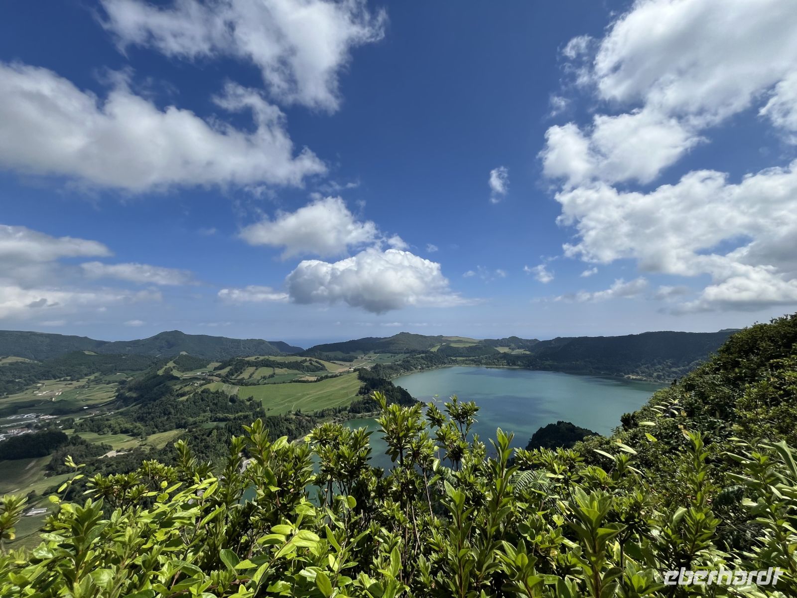 Blick auf den Lagoa das Furnas