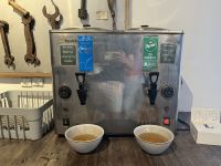 eine kleine Teeverkostung, schwarz und grün