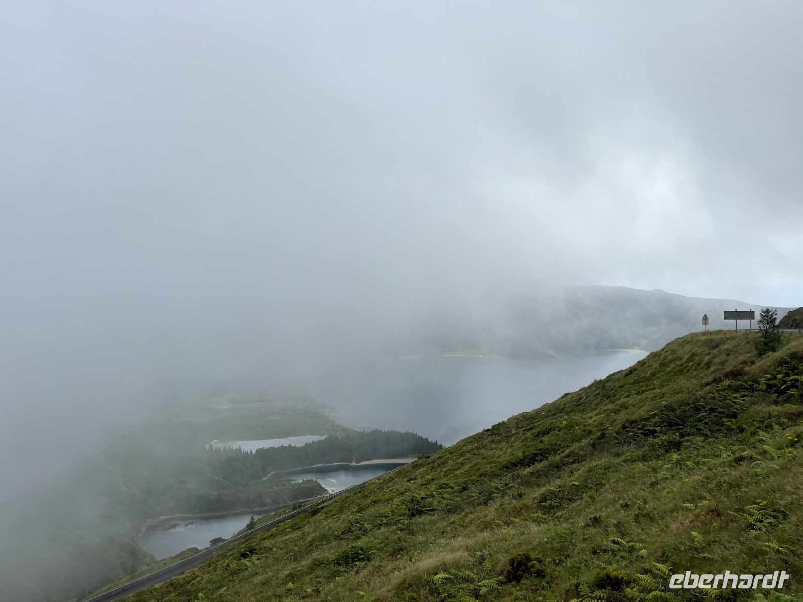 noch liegt er im Nebel verborgen