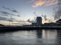Sonnenuntergang in Ponta Delgada